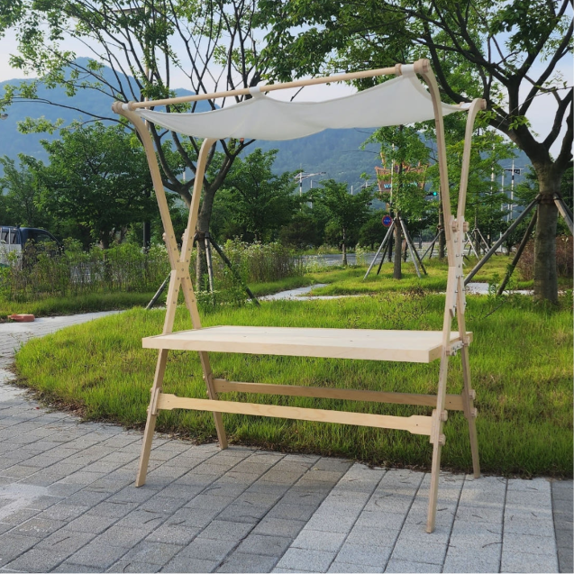 플리마켓 나무부스